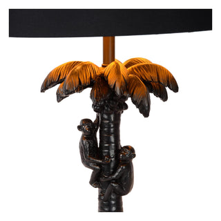 EXTRAVAGANZA COCONUT - Tafellamp - Ø 30,5 cm - 1xE27 - Zwart