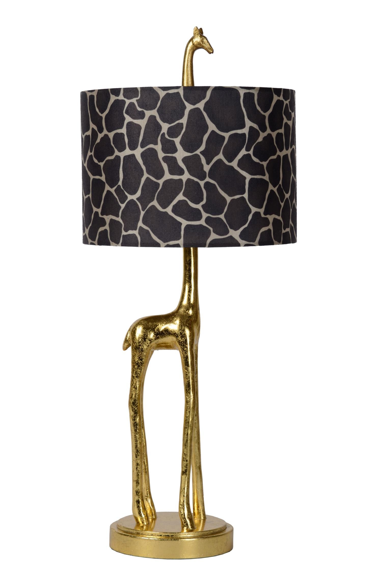 EXTRAVAGANZA MISS TALL - Tafellamp - Ø 25 cm - 1xE27 - Mat Goud / Messing