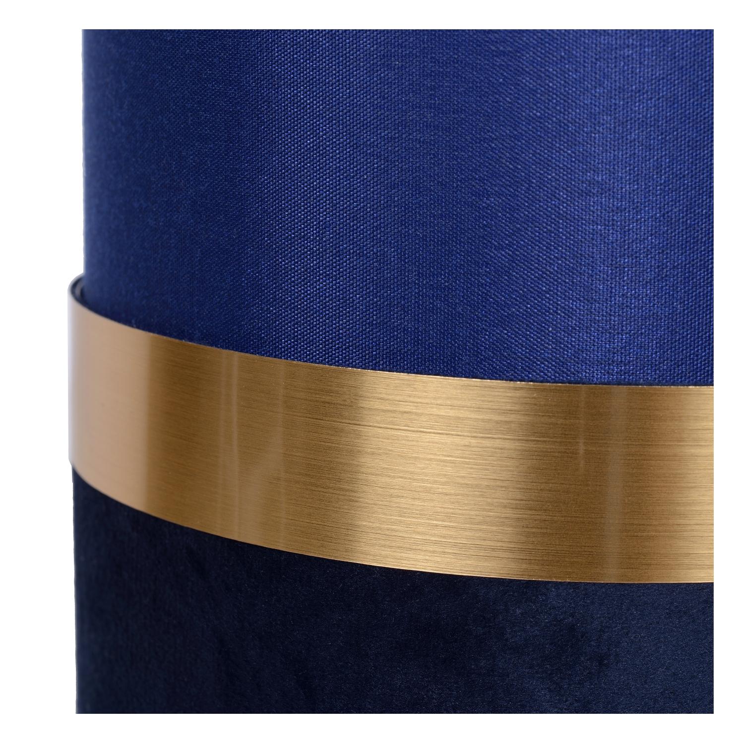 EXTRAVAGANZA TUSSE - Tafellamp - Ø 15 cm - 1xE14 - Blauw