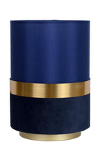 EXTRAVAGANZA TUSSE - Tafellamp - Ø 15 cm - 1xE14 - Blauw