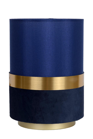 EXTRAVAGANZA TUSSE - Tafellamp - Ø 15 cm - 1xE14 - Blauw