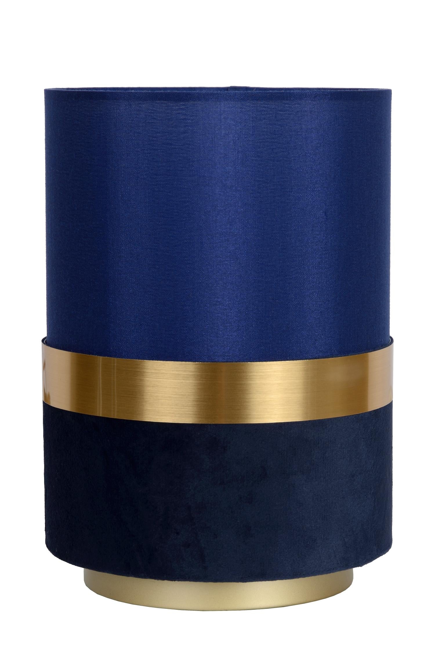 EXTRAVAGANZA TUSSE - Tafellamp - Ø 15 cm - 1xE14 - Blauw