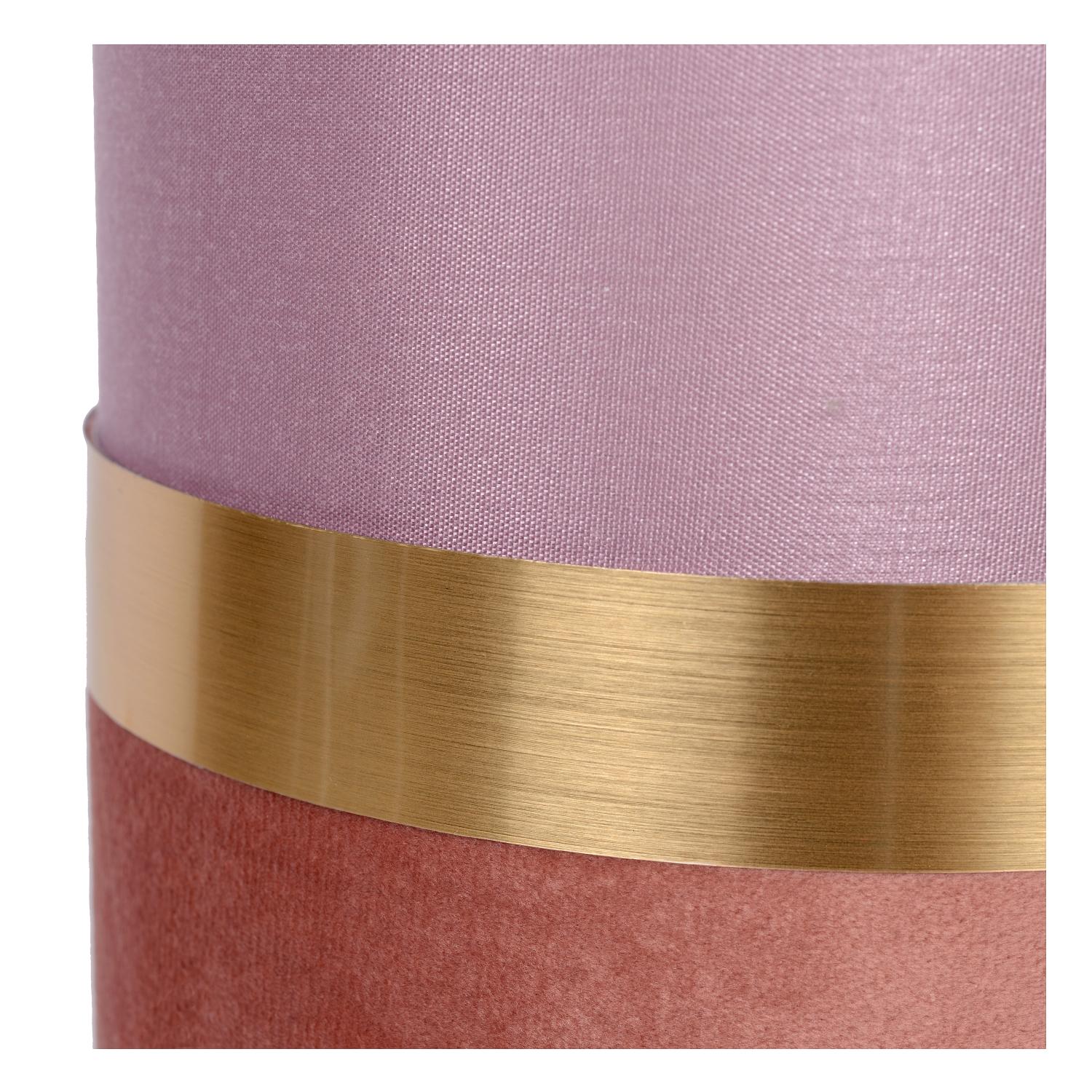 EXTRAVAGANZA TUSSE - Tafellamp - Ø 15 cm - 1xE14 - Roze