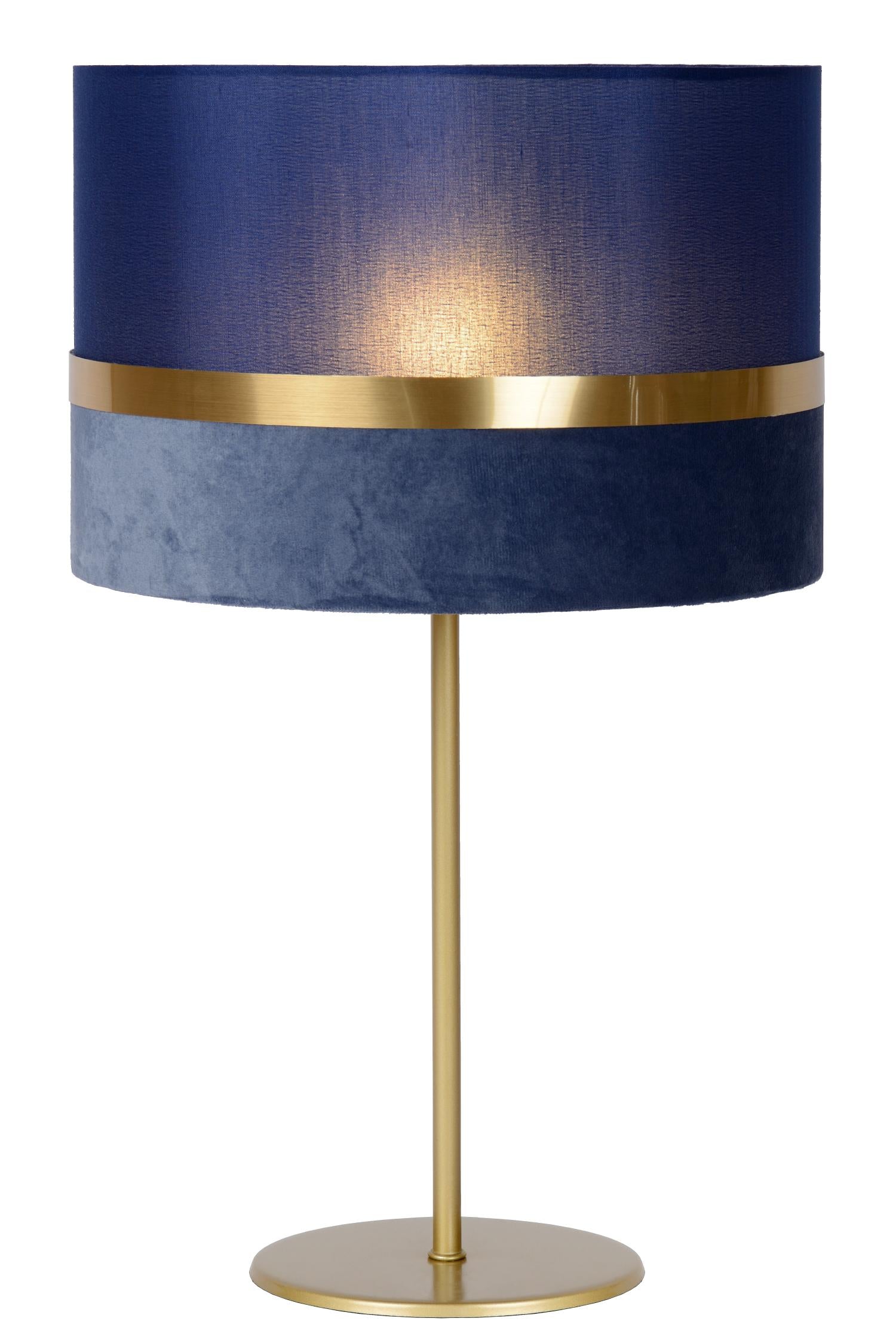 EXTRAVAGANZA TUSSE - Tafellamp - Ø 30 cm - 1xE14 - Blauw