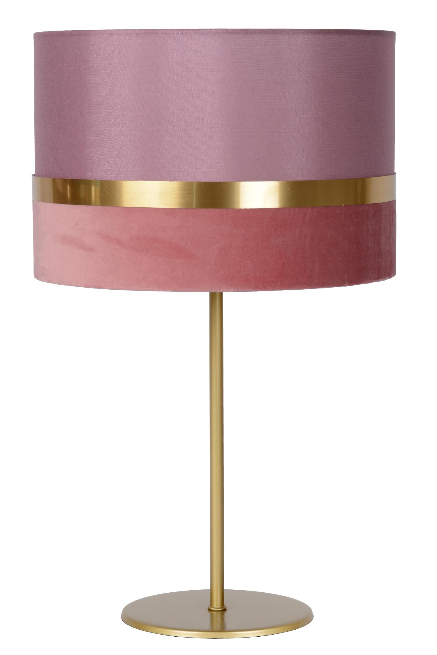 EXTRAVAGANZA TUSSE - Tafellamp - Ø 30 cm - 1xE14 - Roze