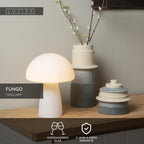 FUNGO - Tafellamp - 1xE27 - Opaal