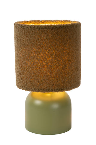 WOOLLY - Table lamp - Ø 16 cm - 1xE14 - Green
