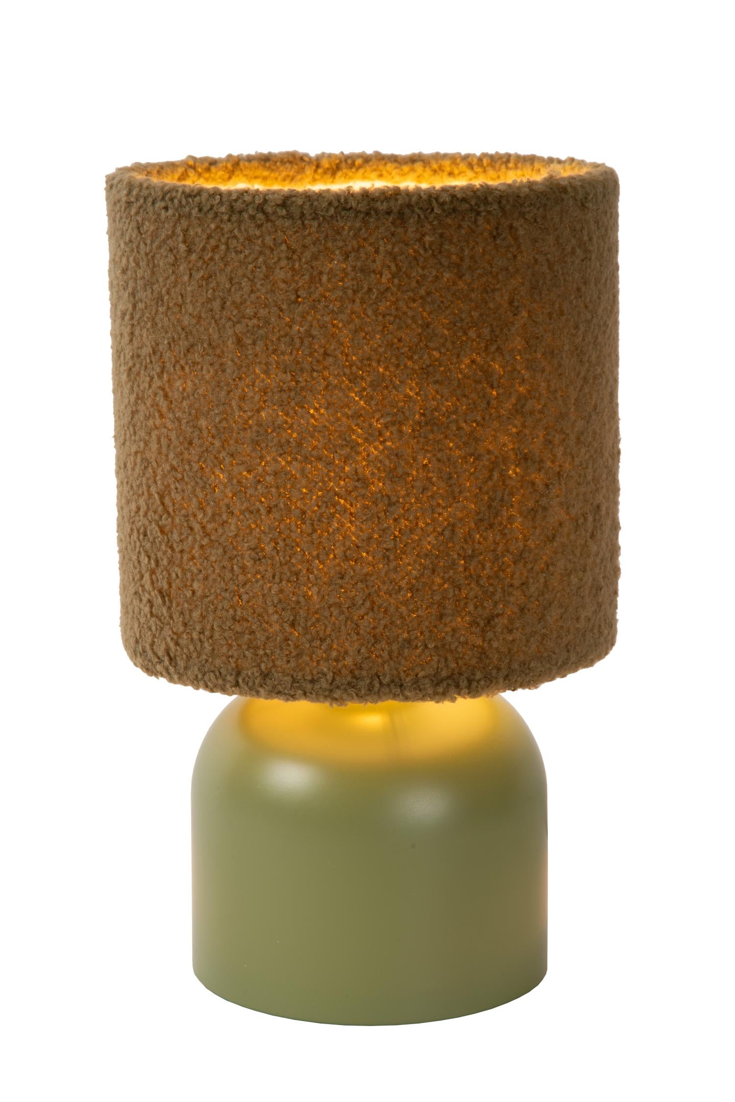 WOOLLY - Table lamp - Ø 16 cm - 1xE14 - Green