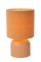 WOOLLY - Tafellamp - Ø 16 cm - 1xE14 - Okergeel