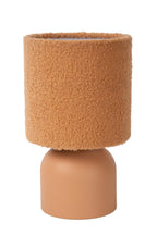 WOOLLY - Tafellamp - Ø 16 cm - 1xE14 - Okergeel