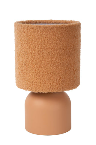 WOOLLY - Tafellamp - Ø 16 cm - 1xE14 - Okergeel