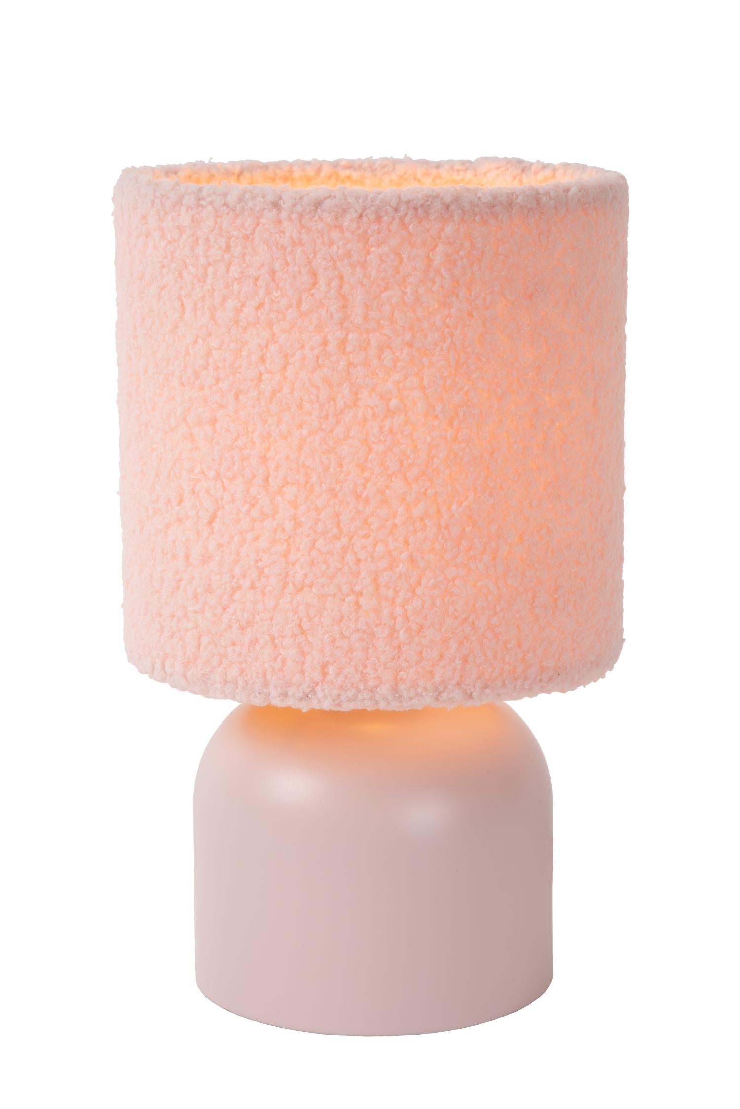 WOOLLY - Table lamp - Ø 16 cm - 1xE14 - Pink