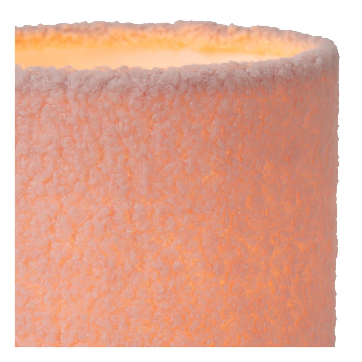 WOOLLY - Table lamp - Ø 16 cm - 1xE14 - Pink