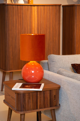 ESTERAD - Table lamp - Ø 24 cm - 1xE14 - Orange