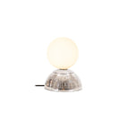 GLITZER - Lampe de table - Ø 14 cm - 1xG9 - Argent | Essential