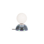 GLITZER - Tafellamp - Ø 14 cm - 1xG9 - Blauw | Essential