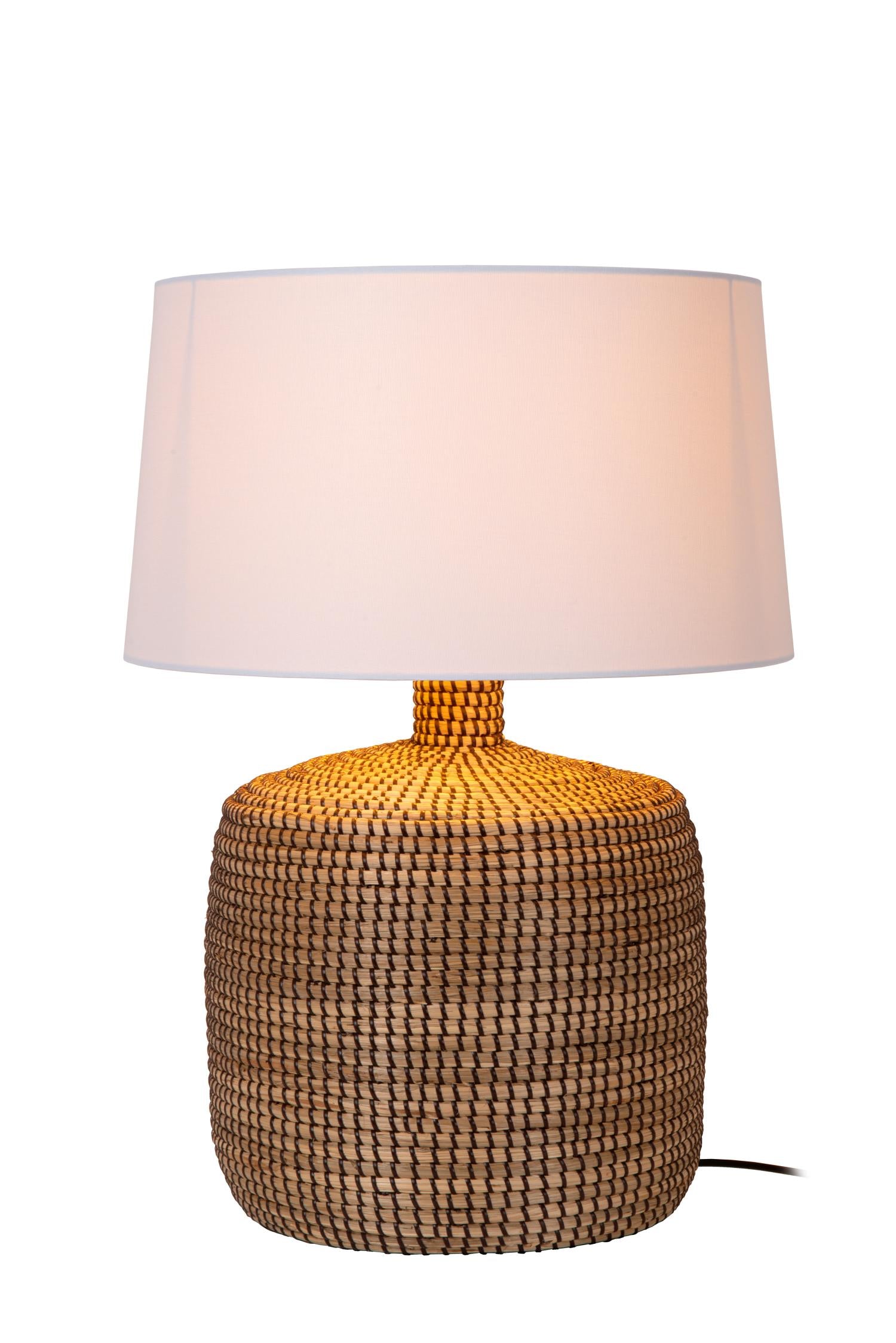 AMBALA - Lampe de table - Ø 45 cm - 1xE27 - Naturel
