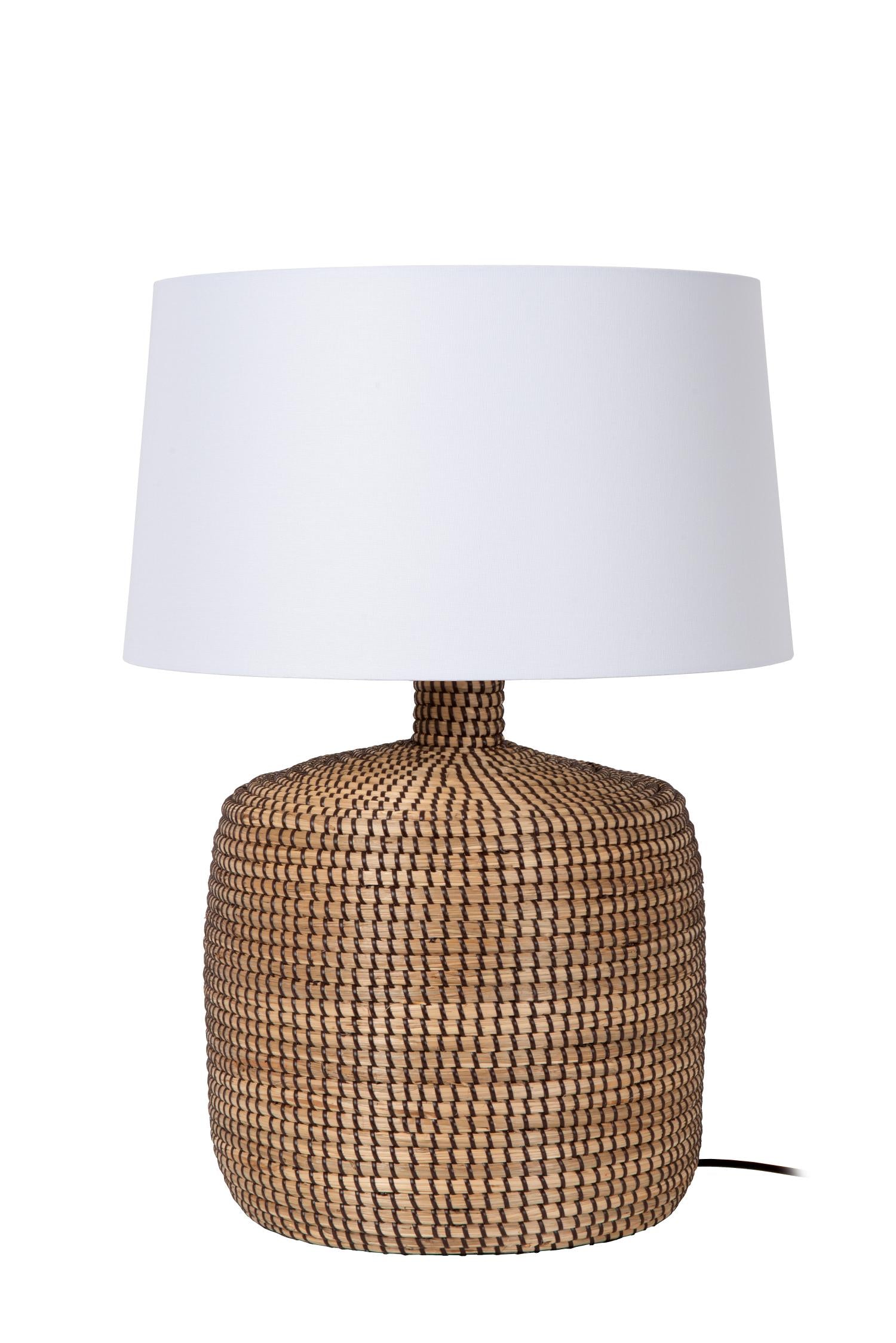 AMBALA - Lampe de table - Ø 45 cm - 1xE27 - Naturel
