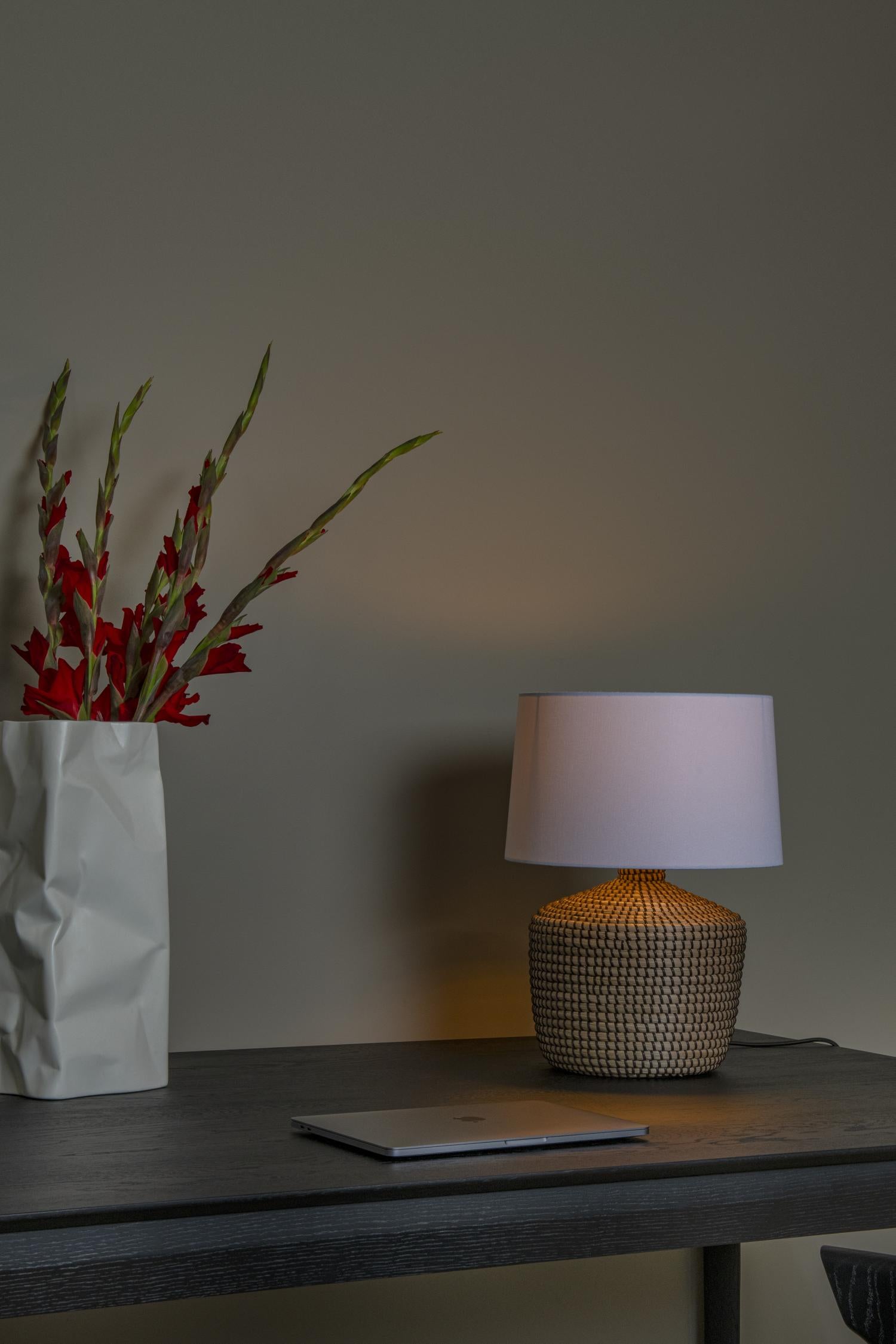 AMBALA - Lampe de table - Ø 45 cm - 1xE27 - Naturel