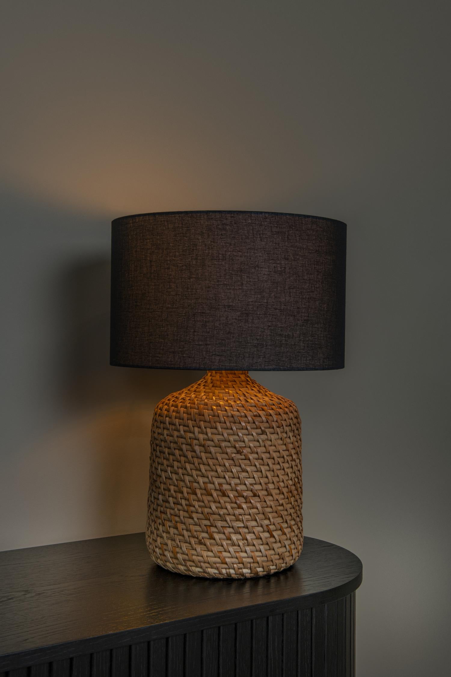 ARRAH - Lampe de table - Ø 35 cm - 1xE27 - Naturel