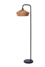 YUNKAI - Lampadaire - Ø 40 cm - 1xE27 - Naturel