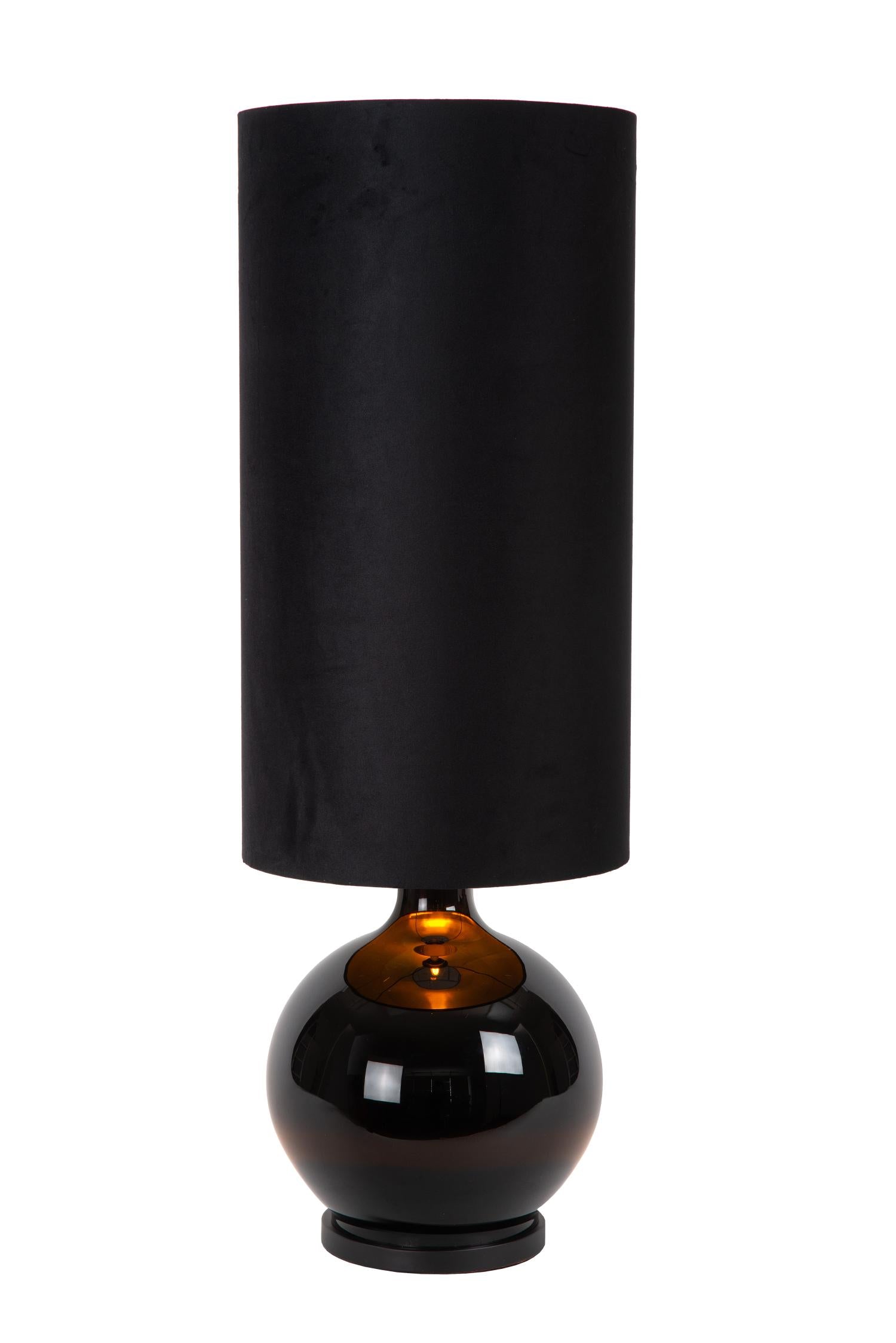 ESTERAD - Vloerlamp - Ø 34 cm - 1xE27 - Zwart