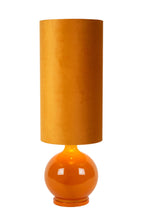 ESTERAD - Vloerlamp - Ø 34 cm - 1xE27 - Okergeel