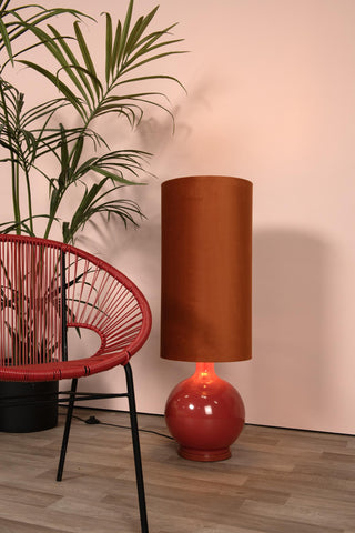 ESTERAD - Floor lamp - Ø 34 cm - 1xE27 - Orange