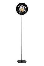 HANNELORE - Floor lamp - Ø 30 cm - 1xE27 - Black