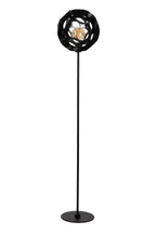 HANNELORE - Floor lamp - Ø 30 cm - 1xE27 - Black