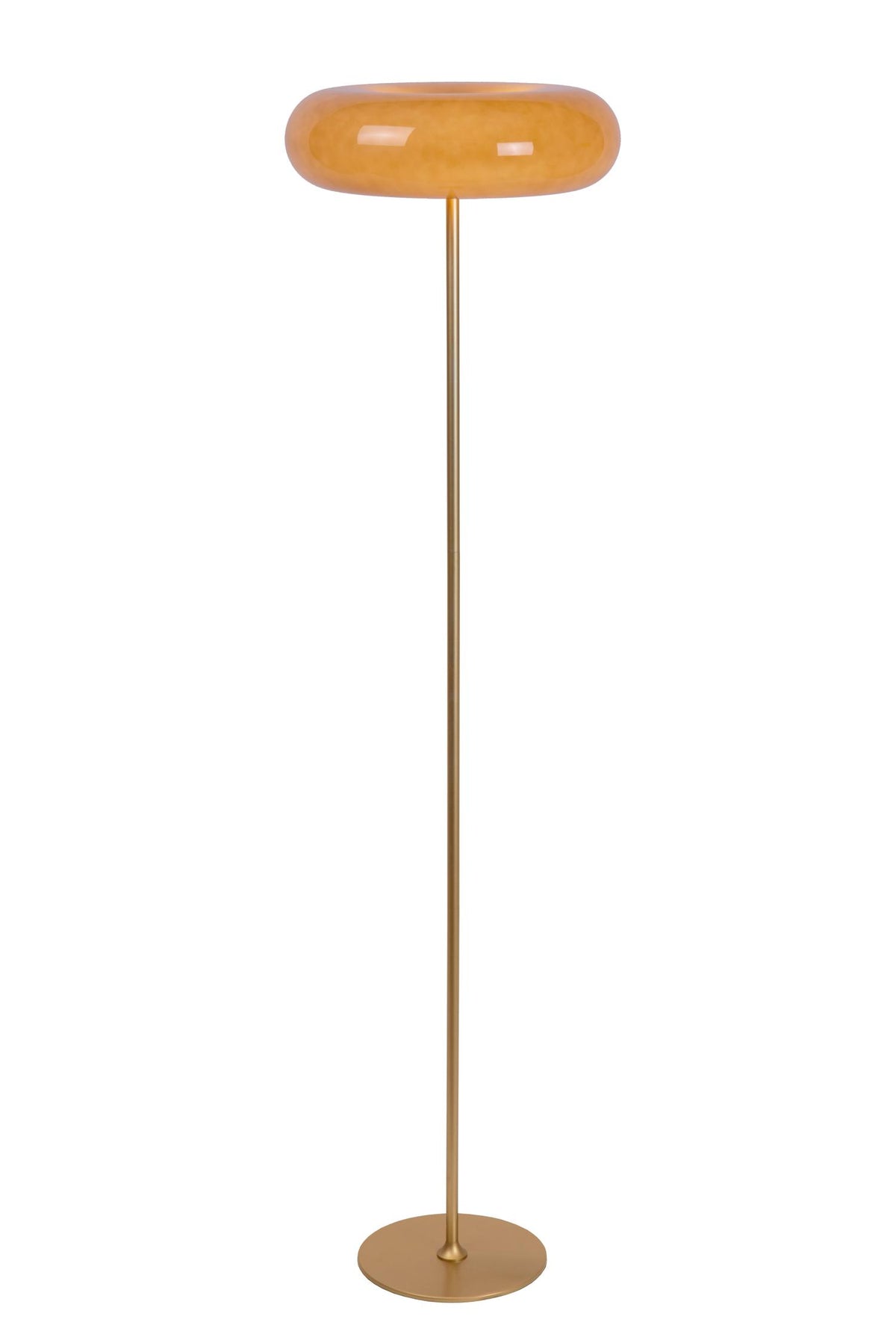 Lucide - SENTINO - Vloerlamp - Ø 40 cm - 3xG9 - Taupe - IP20
