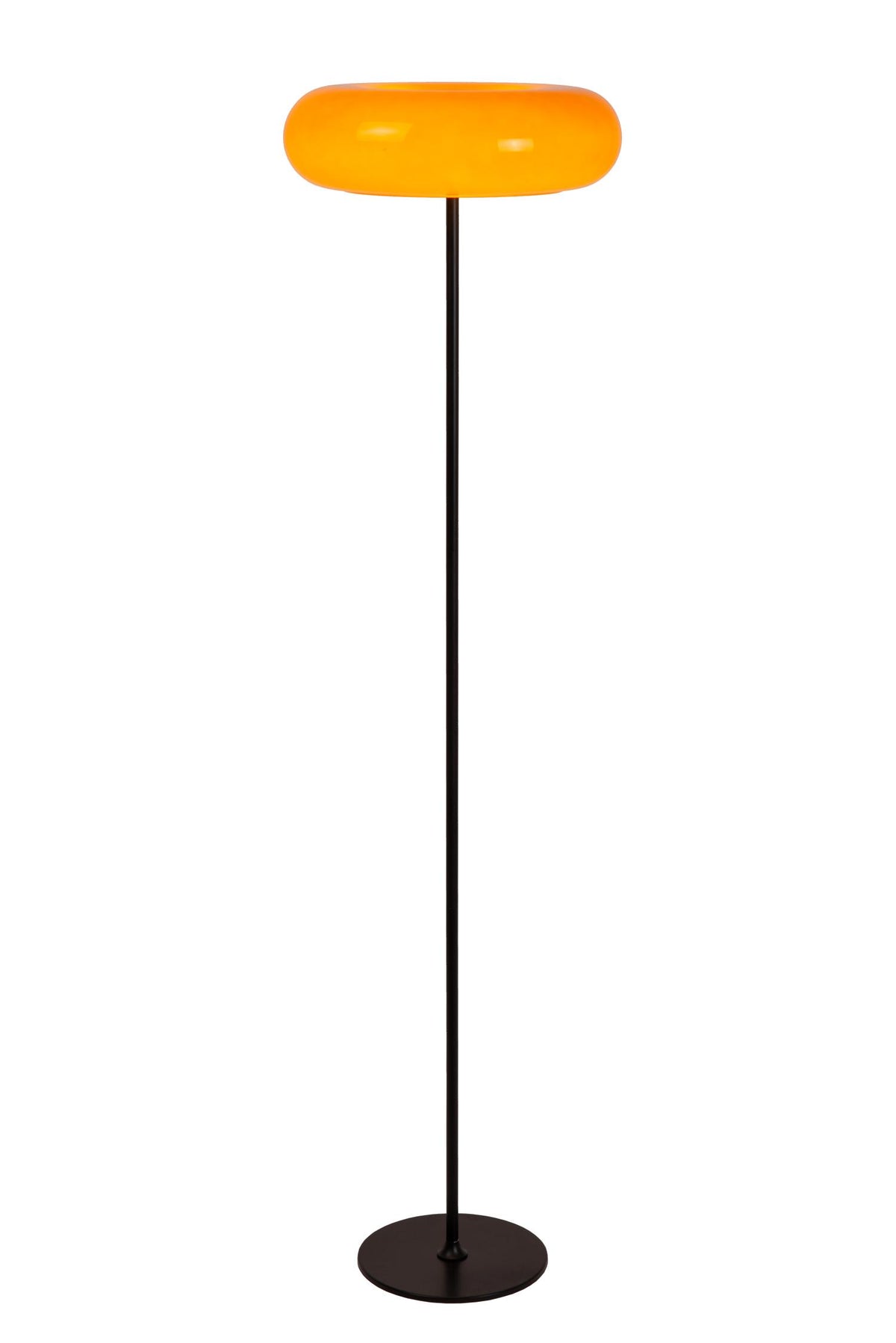 Lucide - SENTINO - Vloerlamp - Ø 40 cm - 3xG9 - Oranje - IP20