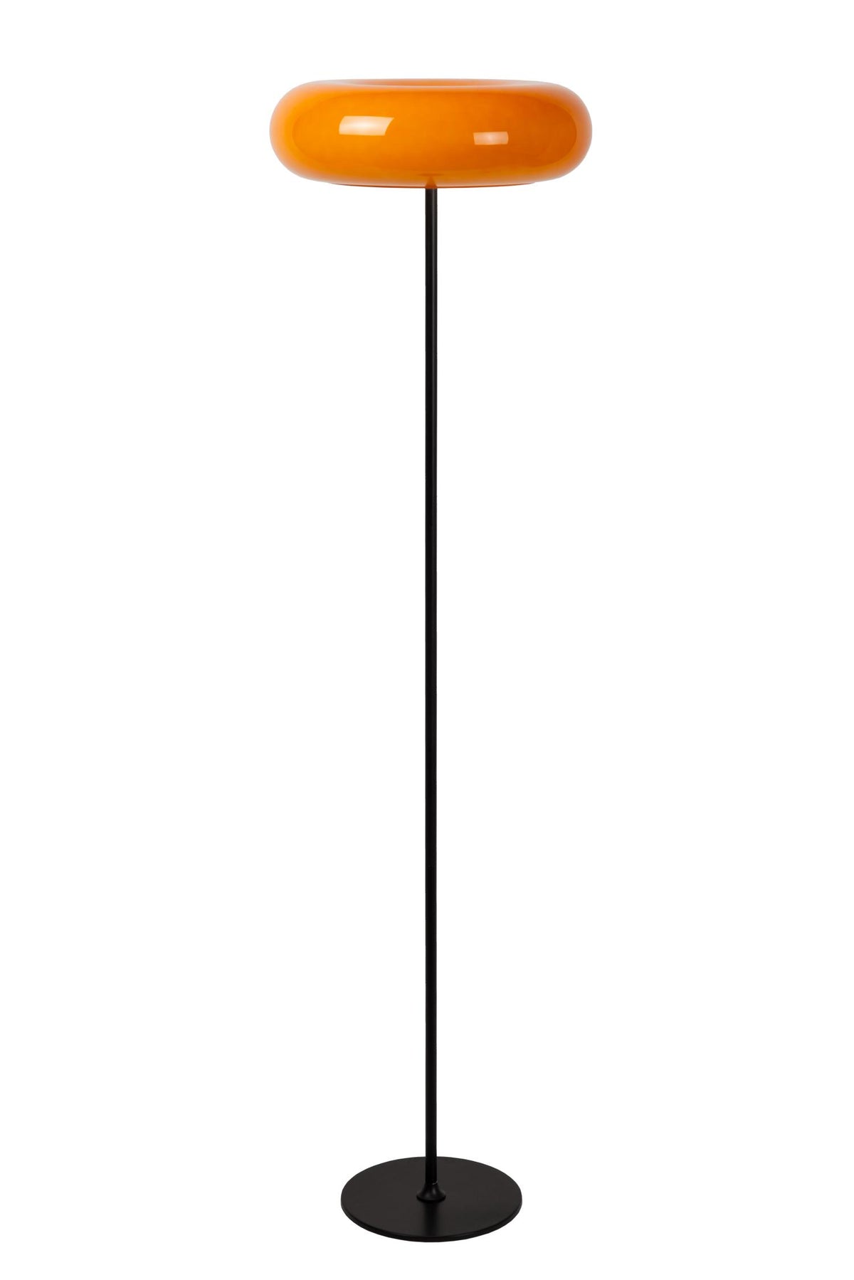 Lucide - SENTINO - Vloerlamp - Ø 40 cm - 3xG9 - Oranje - IP20