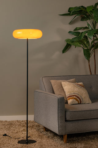 Lucide - SENTINO - Floor lamp - Ø 40 cm - 3xG9 - Orange - IP20