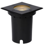 BILTIN - Spot de sol Intérieur/Extérieur - 1xGU10 - IP67 - Noir