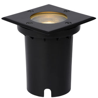 BILTIN - Spot de sol Intérieur/Extérieur - 1xGU10 - IP67 - Noir