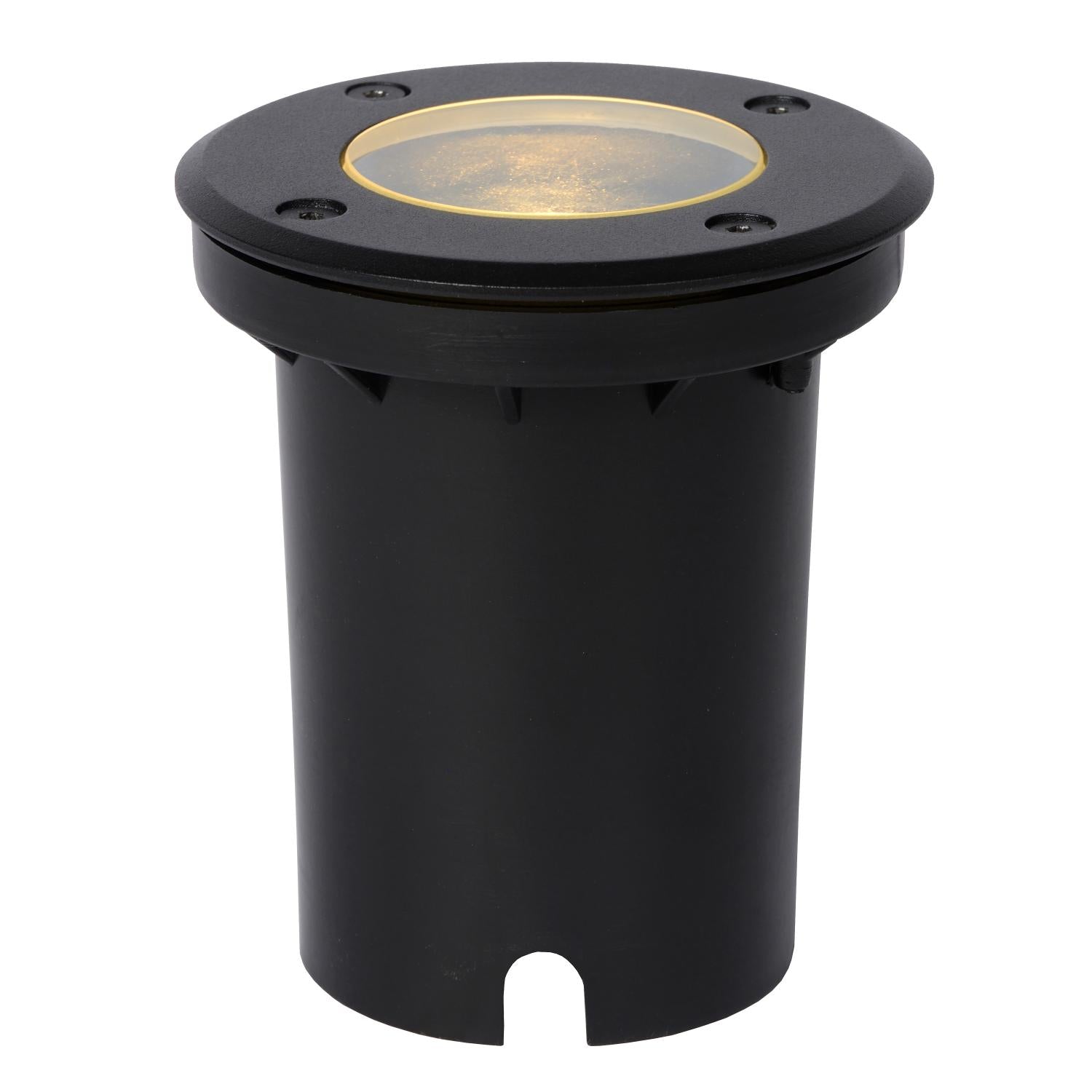 BILTIN - Ground spot Indoor/Outdoor - Ø 10.8 cm - 1xGU10 - IP67 - Black
