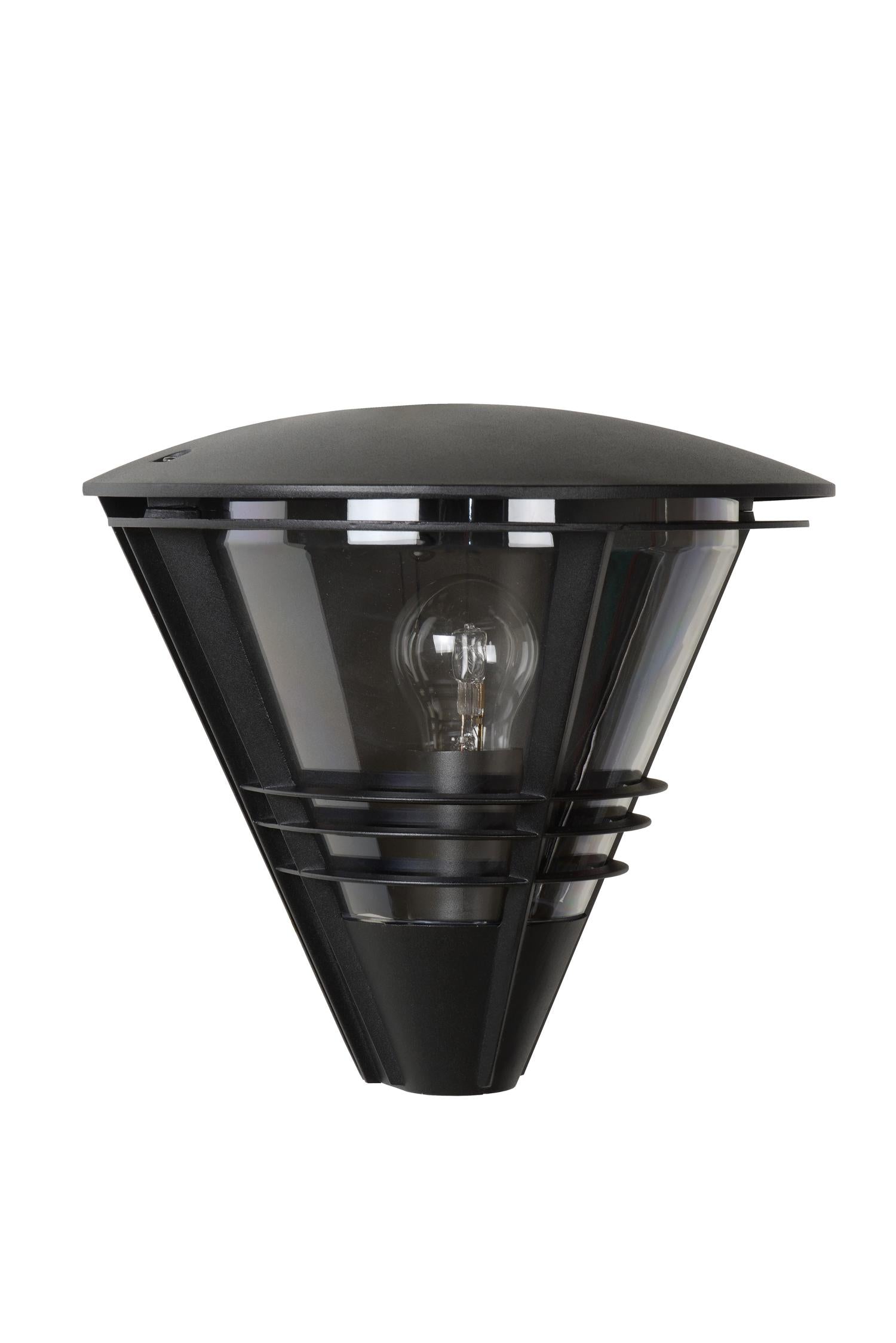LIVIA - Applique murale Intérieur/Extérieur - 1xE27 - IP44 - Noir