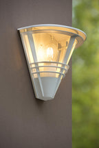 LIVIA - Wandlamp Binnen/Buiten - 1xE27 - IP44 - Wit
