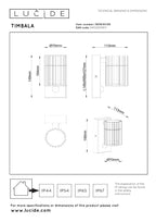 TIMBALA - Spot mural / Applique murale Intérieur/Extérieur - 1xGU10 - IP44 - Détecteur de mouvement et jour/nuit - Noir | Essential