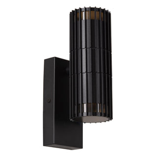 TIMBALA - Spot mural / Applique murale Intérieur/Extérieur - 2xGU10 - IP44 - Noir | Essential