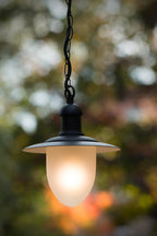 ARUBA - Suspension Intérieur/Extérieur - Ø 25 cm - 1xE27 - IP44 - Noir