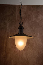 ARUBA - Suspension Intérieur/Extérieur - Ø 25 cm - 1xE27 - IP44 - Brun rouille
