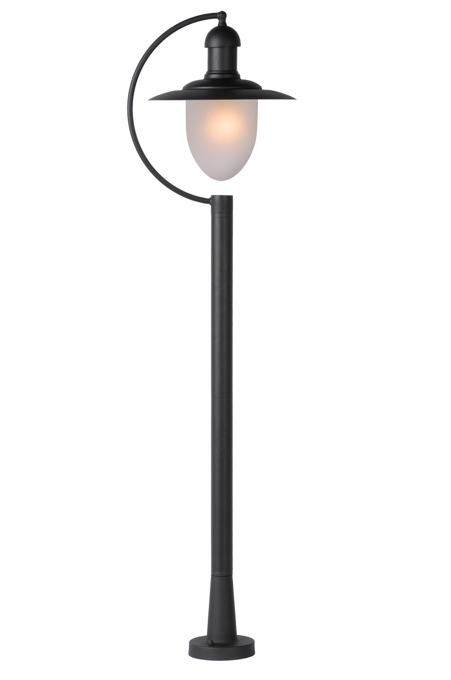 ARUBA - Lamp post - Ø 25 cm - 1xE27 - IP44 - Black
