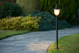 ARUBA - Lamp post - Ø 25 cm - 1xE27 - IP44 - Black