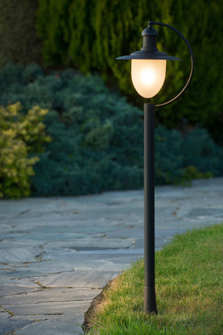ARUBA - Lamp post - Ø 25 cm - 1xE27 - IP44 - Black