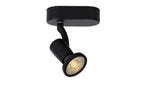JASTER-LED - Spot plafonnier - LED - GU10 - 1x5W 2700K - Noir