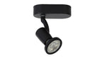JASTER-LED - Spot plafonnier - LED - GU10 - 1x5W 2700K - Noir