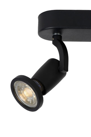 JASTER-LED - Spot plafonnier - LED - GU10 - 2x5W 2700K - Noir