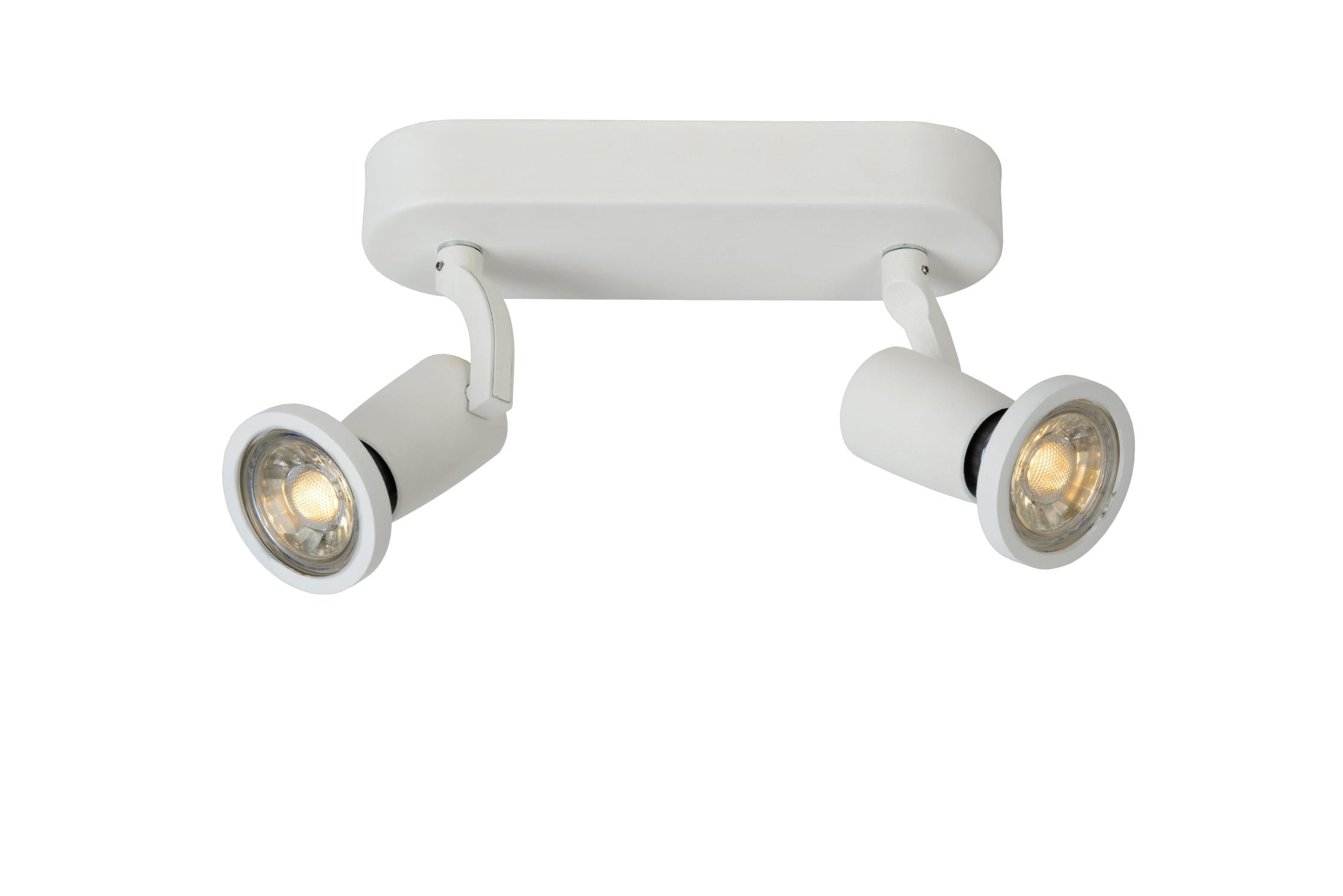 JASTER-LED - Ceiling spot - LED - GU10 - 2x5W 2700K - White